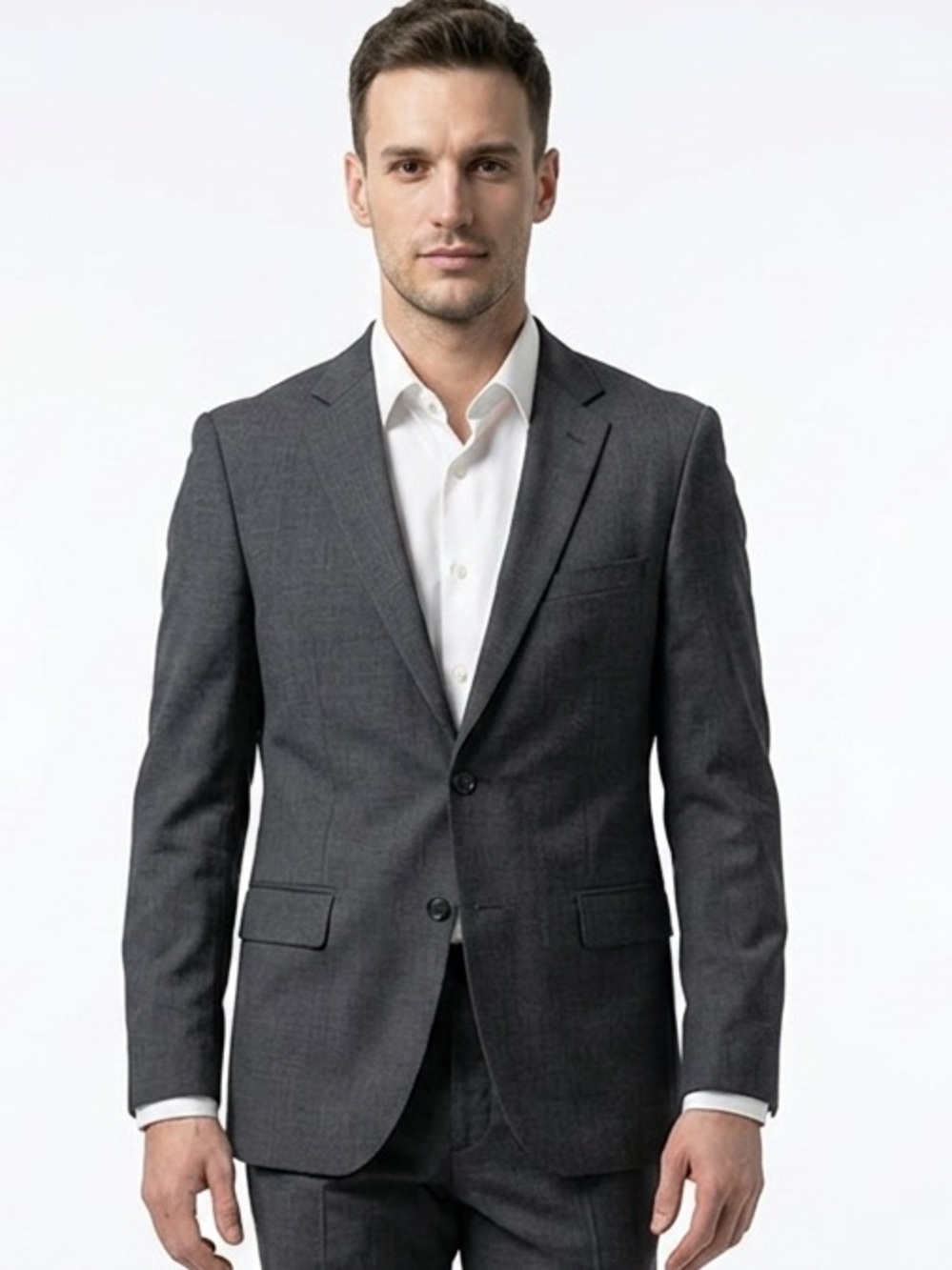 BURBERRY | Dark Blue 100% Wool Blazer Sport Coat Men’s Size 40 Regular UK